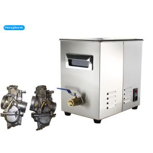 30 Liter Ultrasonic Carb Cleaner Side Handles Power Adjustable