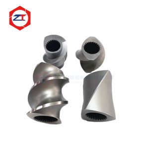 Precision Custom Extruder Machine Parts Polished Surface ±0.02Mm Tolerance Screw