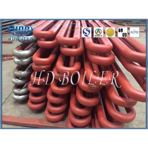 CCC Power Station Painted Steel Superheater Coil 0.8mm Wall Thickness