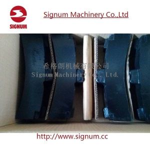 High/ Low Friction Brake Pad For Train And Wagon