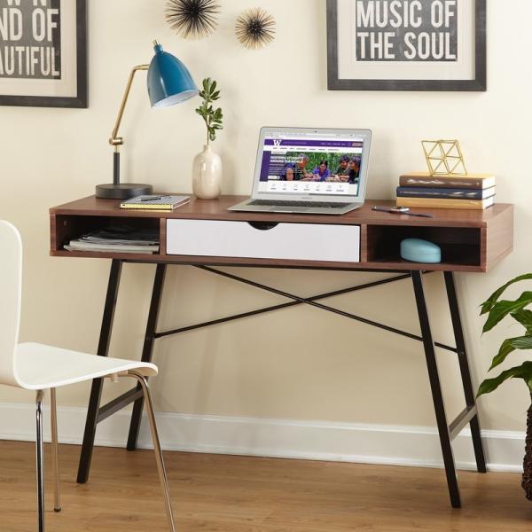 Buy MDF Wood Top Office Computer Desk Table With Drawers at wholesale prices