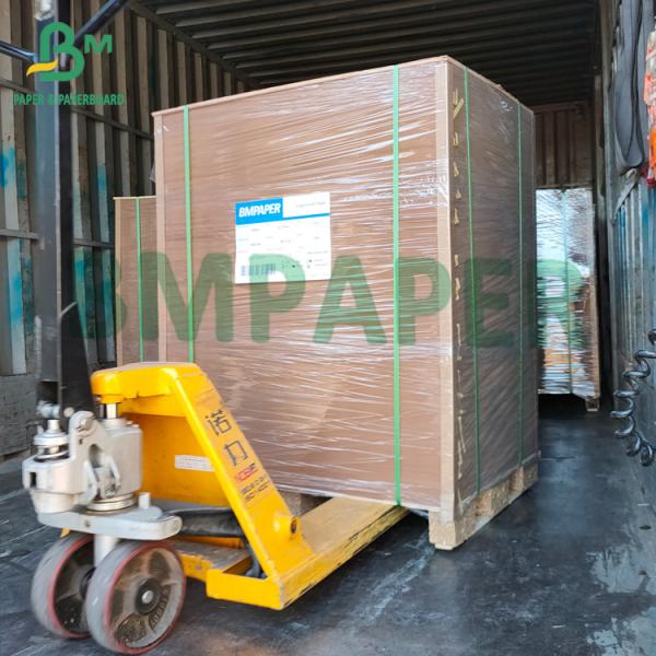 Buy Brown Unglazed Uncoated Matte Surface 70g 80g Natural Sack Kraft Paper at wholesale prices