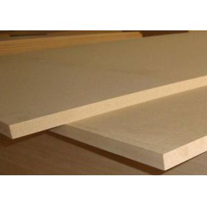 Poplar Core Plain Laminated MDF Board For Interior Flooring Furniture Decoration