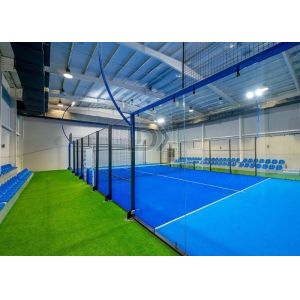 All Weather Padel Artificial Grass 8 Colors Shock Pad Easy DIY Installation