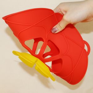 Multi Function Silicone Pot Cover Heat Resistant Anti Spill For Kitchen