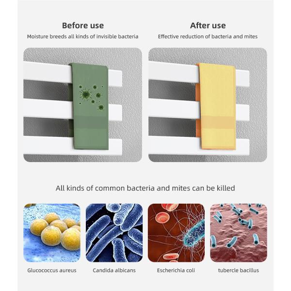 Surface Finishing Stainless Steel Electric Towel Warmer 500W for Bathroom Radiator