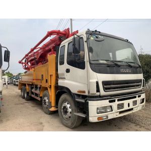 2012 Year Putzmeister 42m Used Cement Truck With Isuzu Chassis