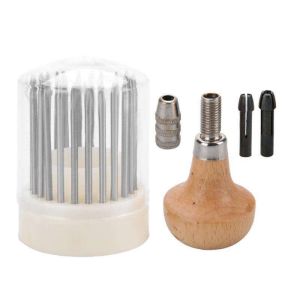 23pcs Beading Grain Tools Set Graver Beader For Goldsmith Diamond Stone