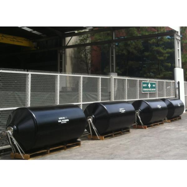 EVA Polyurethane D1.2*L2m Floating Foam Filled Fender For Port Terminals