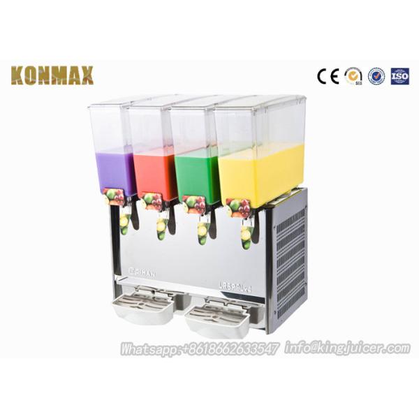 Buy 4 Tanks Cooling and Mixing Beverage Cold Drink Dispenser Machine at wholesale prices