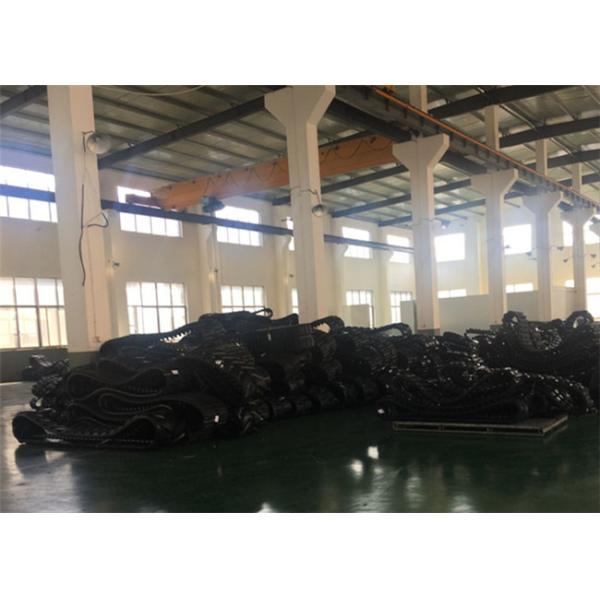 Hitachi Replacement Dumper Rubber Tracks Less Vibration High Performance