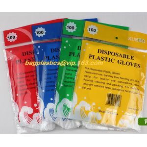 biodegradable compostable Disposable gardening pe glove heat resistant food