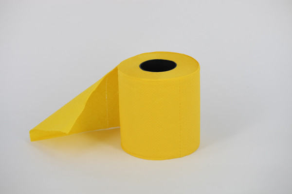 Buy bright yellow toilet paper at wholesale prices