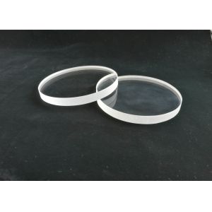 Quality Customized Transparent Quartz Glass Discs With OD 35mm & Thickness 5mm for sale