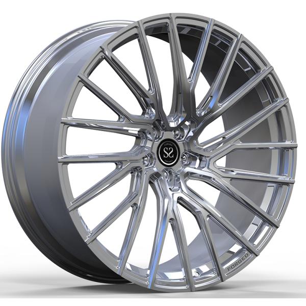 21x9.5 /21x12 Polished Rims For Porsche Turbo