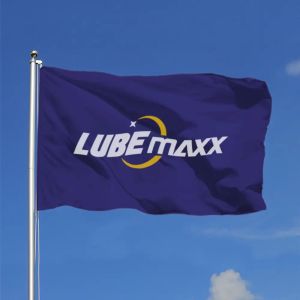 China LUBEMAXX Outdoor Advertising Flag on sale