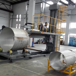 Automatic TIG Plasma Longitudinal Welding Seamer for cylinders