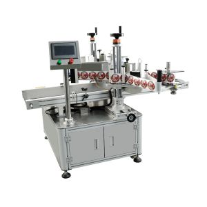 Case Packaging Gel Lubricant Double Side Labeling Equipment for Oil and Sauce