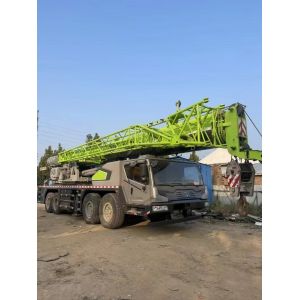 Green ISO9001 Certified Zoomlion 80-Ton Truck Crane at Preferential for 17 Years