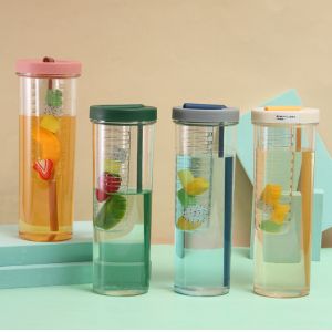 OEM 700ml Plastic Espresso Cups With Straw And Lid