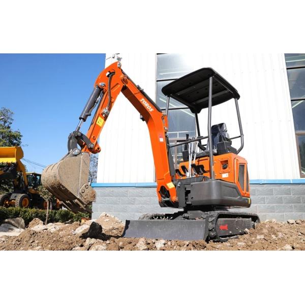 Buy Mini excavator 1600kg operating weight, Kubota engine at wholesale prices