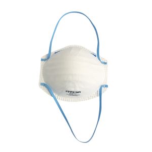 Head Wearing Disposable Dust Mask , Cupped Face Mask Absorption Odor