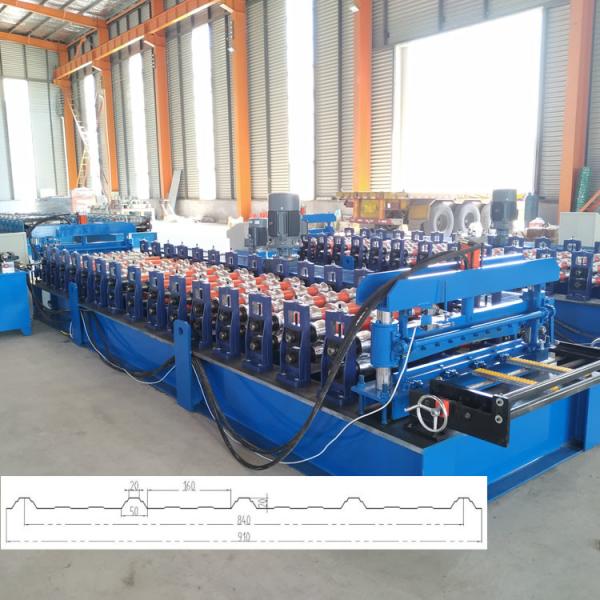European standard metal steel roofing sheet roll forming machine for roof tile making productine line