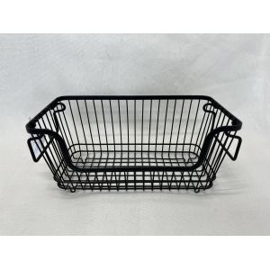 Iron wire storage basket