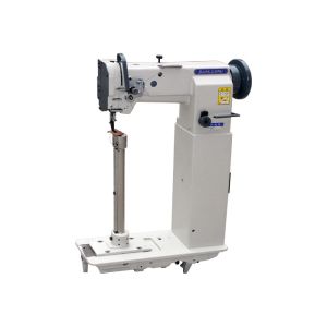 Single Needle 1600RPM Unison Feed High Post Bed Sewing Machine