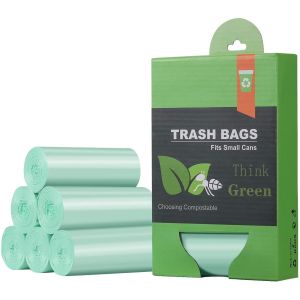 China Pulp Moulding 1.2 Gallon Compostable Garbage Bags PBAT PLA on sale