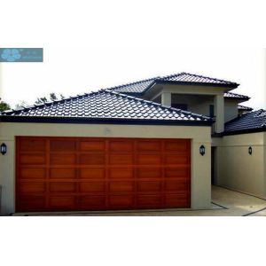 Non Insulated 535mm Sectional Overhead Garage Door 380V