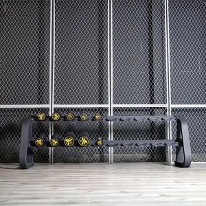 Custom Multi Function Gym Machine With Steel Dumbbell Rack