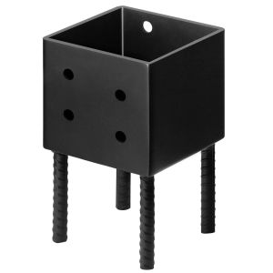 4x4 Post Base Holder Ground Spike Use For Concrete Deck