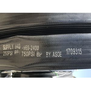 Quality 660ft DN100 4&quot; 17BAR Dewatering Lay Flat Plastic Tubing for sale