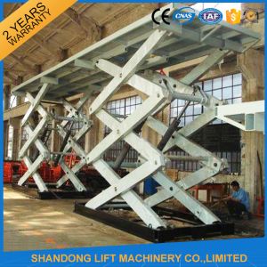 Customized Hot Galvanizing Stationary Hydraulic Scissor Lift , Fixed Hydraulic