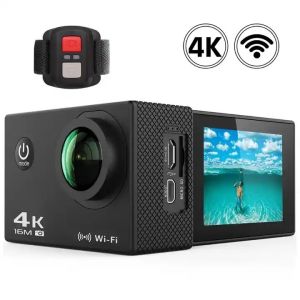 4K WiFi H9R Waterproof Sports Camera 1080P Durable ABS Material