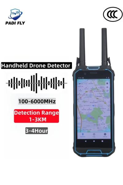 Handheld 100MHz~6GHz All-Channels Omnidirectional Antenna1-3km Detection Range
