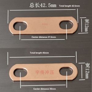 Four Cavity Welded Custom Metal Stampings Components