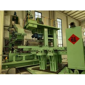 Iron Duct Spiral Pipe Making Machine 500KW Back Swing Type