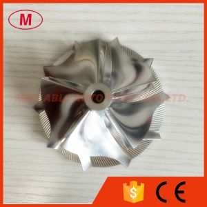 TD05H 60.50/78.00mm 5+5 blades Turbocharger Milling/aluminum 2618/billet compressor wheel for MITSUBISHI