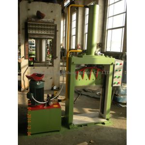 8T 660mm Knife Vertical Rubber Bale Cutter Plastic Guillotine Cutter