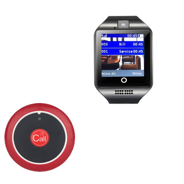 Buy restaurant waiter calling system wireless watch pager and call button at wholesale prices