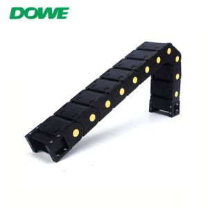 DUWAI H35x125 PA66 Plastic Enclosed Flexible urable Towline Carrier Protect