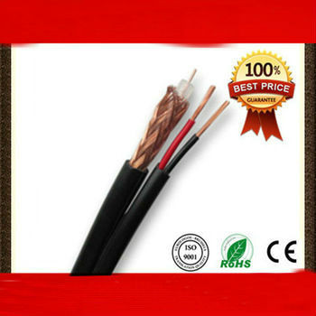 Buy Professional Siamese 75ohm RG59 Power cable coaxial cable at wholesale prices