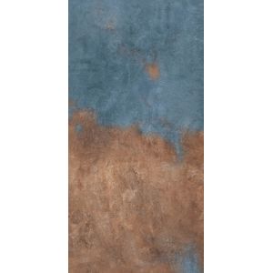 6 X 12 Decorative Ceramic Tile Blue And Tan Glazed Ceramic Wall Tile