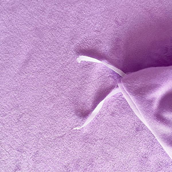 Double Queen King Solid Color Thickened Warm Mink Velvet 4pcs Set for Autumn Winter