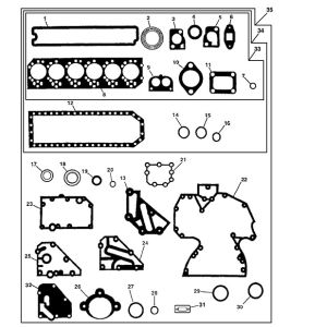 R175 / R185 Generator Parts With Crank Shaft