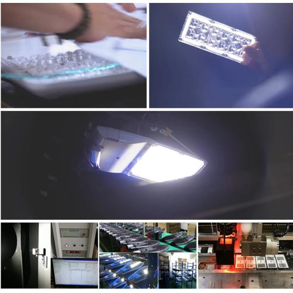 Easy Assembly Fluorescent Street Light , Street Lamp Heads 0-120° Angle Adjustable With Surge Protector