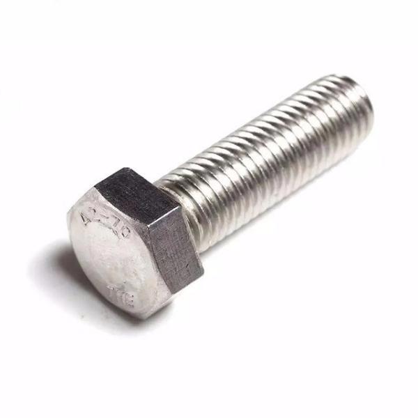 Buy Plate M4-M48 DIN933/931 Stainless Steel Hex Bolts A2-70 A4-70 for Construction Projects at wholesale prices