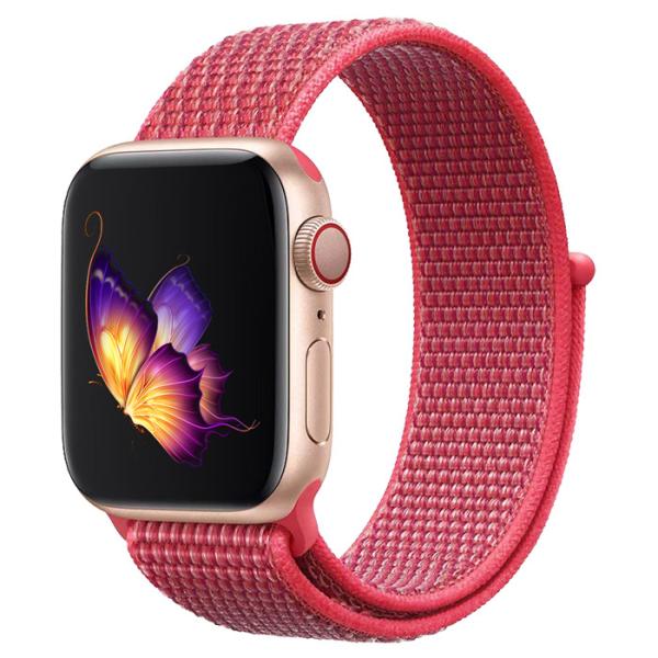 Nylon Smartwatch Band Strap Replacement For Iwatch Series 38mm / 42mm Length